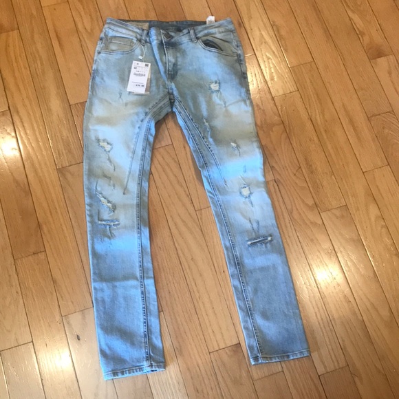 Zara Other - NWT Zara Men’s Skinny Jeans w/ Rips